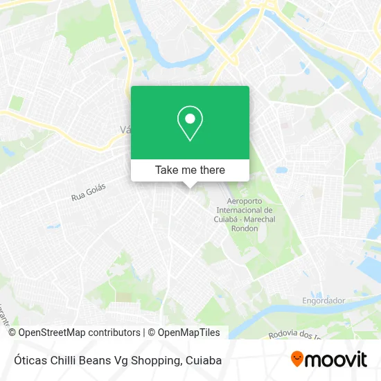 Óticas Chilli Beans Vg Shopping map