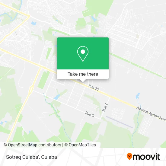 Sotreq Cuiaba' map
