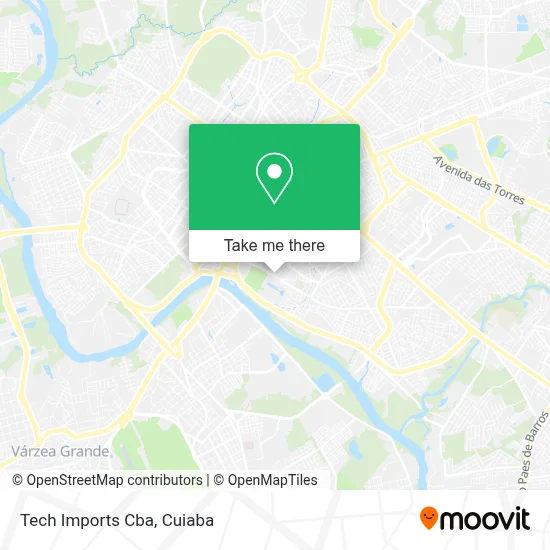 Tech Imports Cba map