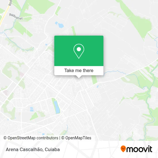 Arena Cascalhão map