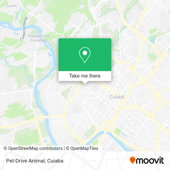 Pet-Drive Animal map