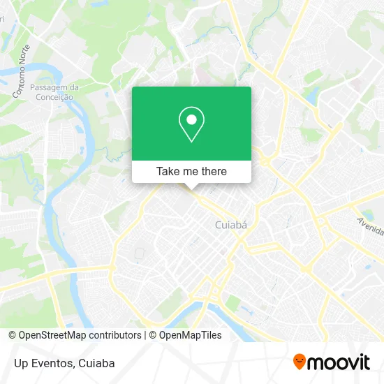 Up Eventos map