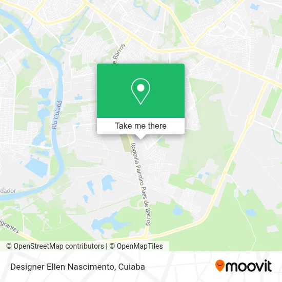 Designer Ellen Nascimento map