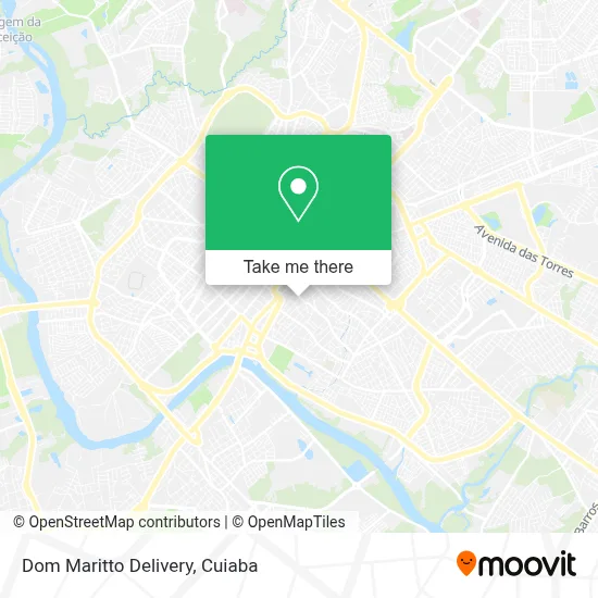 Dom Maritto Delivery map