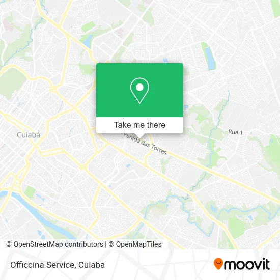Officcina Service map