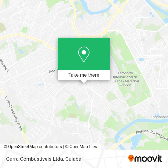 Garra Combustiveis Ltda map