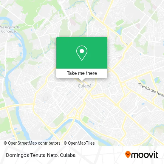 Domingos Tenuta Neto map