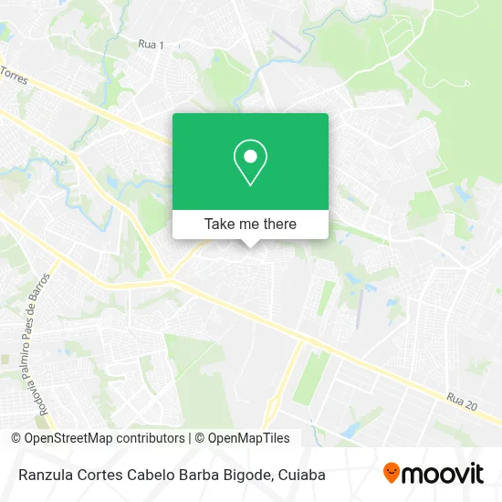 Ranzula Cortes Cabelo Barba Bigode map