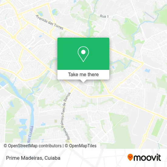 Prime Madeiras map