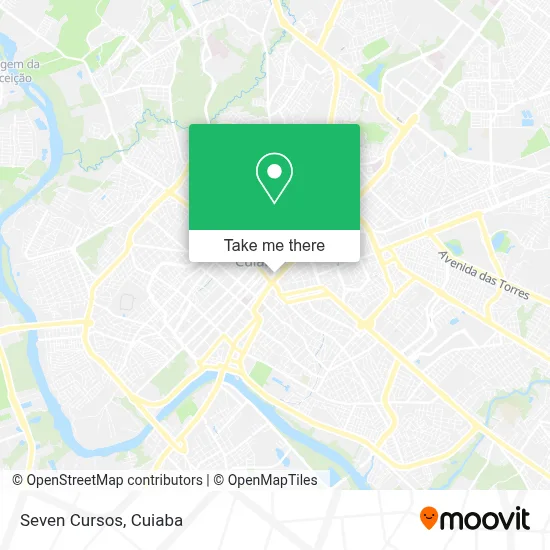 Seven Cursos map
