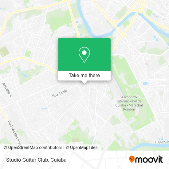 Studio Guitar Club map