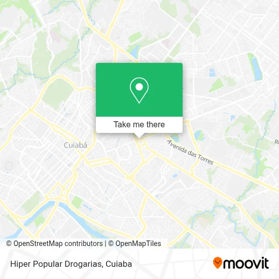 Hiper Popular Drogarias map
