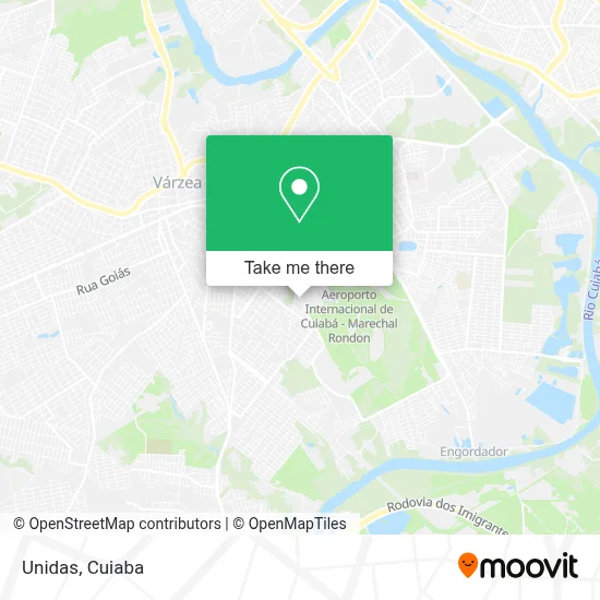 Unidas map