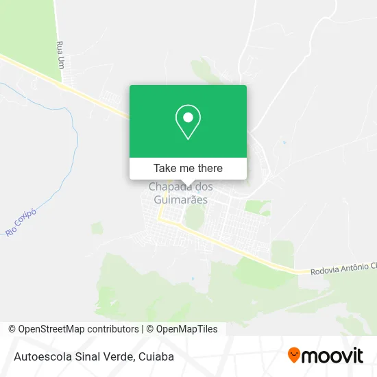 Autoescola Sinal Verde map