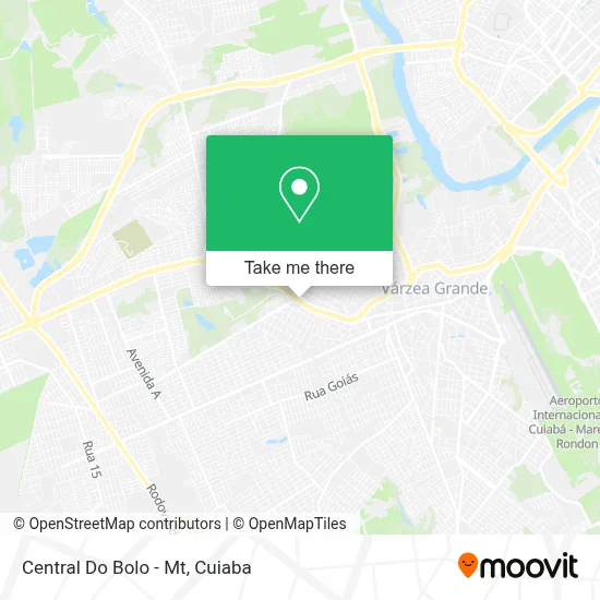 Central Do Bolo - Mt map