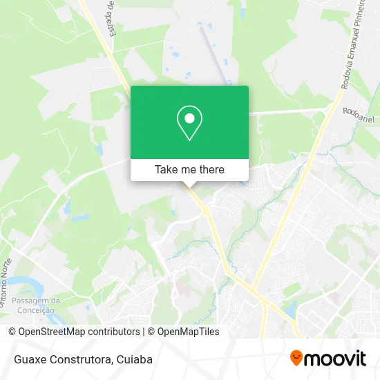 Guaxe Construtora map