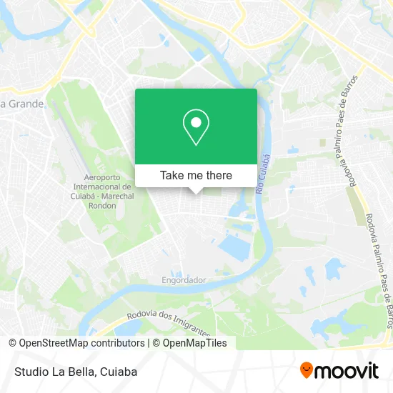 Studio La Bella map