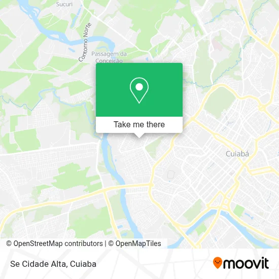 Se Cidade Alta map