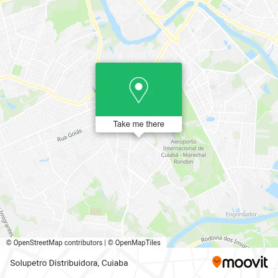 Solupetro Distribuidora map