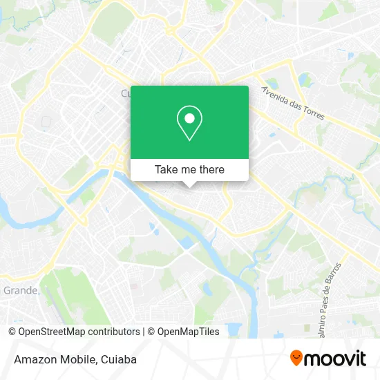 Amazon Mobile map