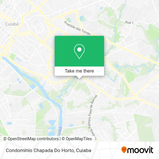 Condomínio Chapada Do Horto map