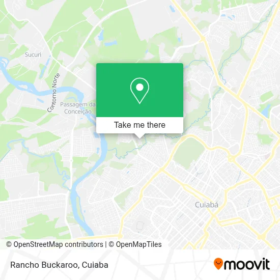 Rancho Buckaroo map