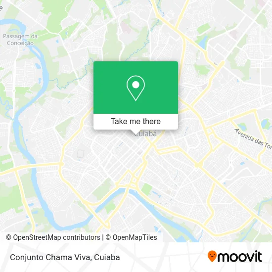 Conjunto Chama Viva map