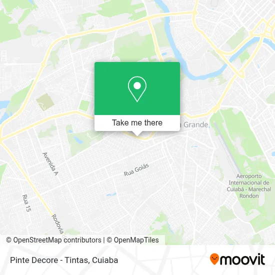 Pinte Decore - Tintas map