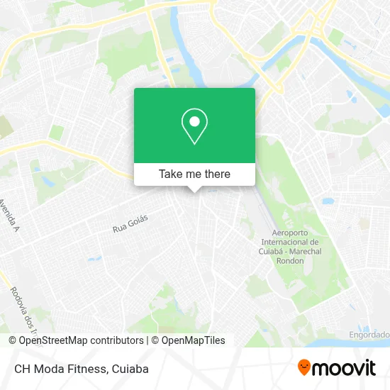 CH Moda Fitness map
