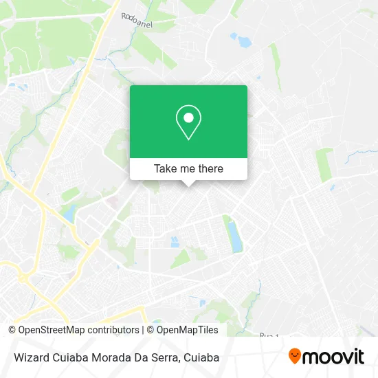 Wizard Cuiaba Morada Da Serra map