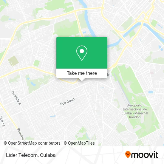 Lìder Telecom map