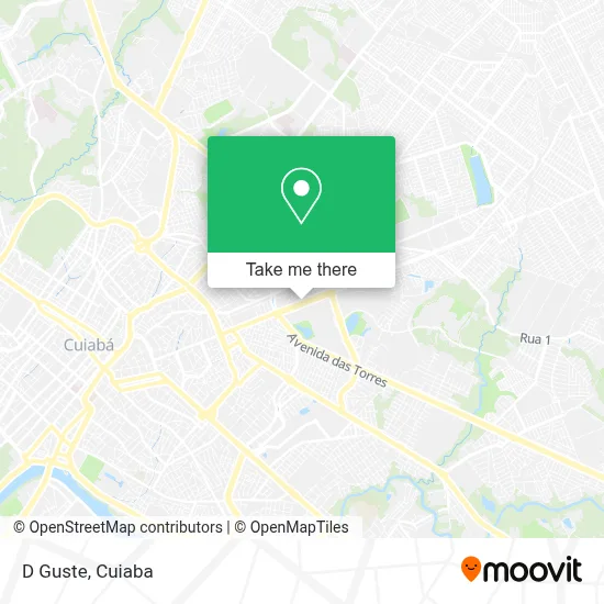 D Guste map