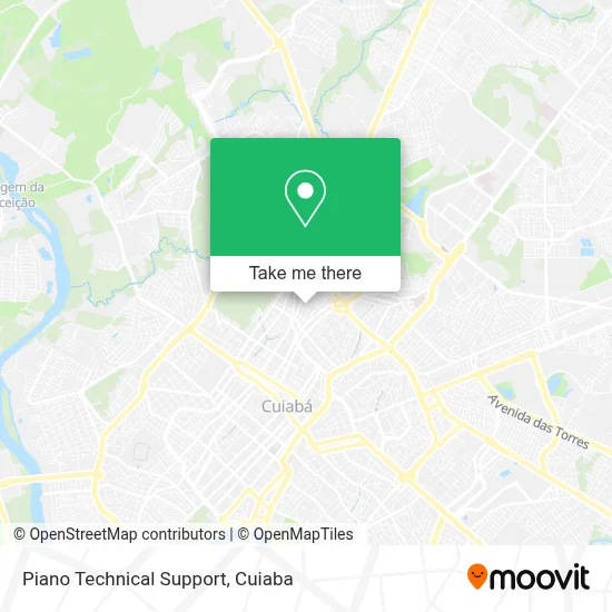 Piano Technical Support map