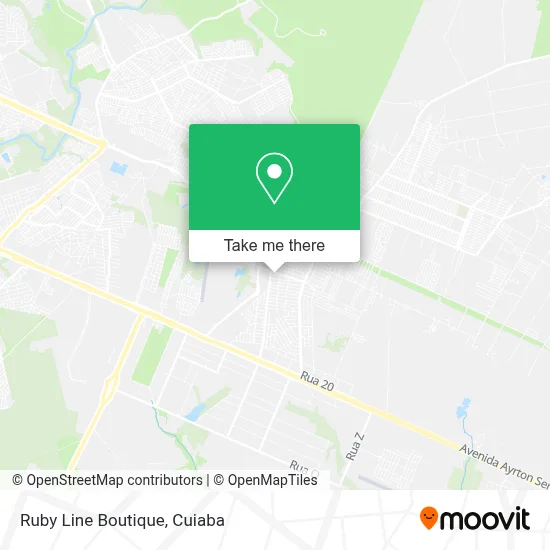 Ruby Line Boutique map
