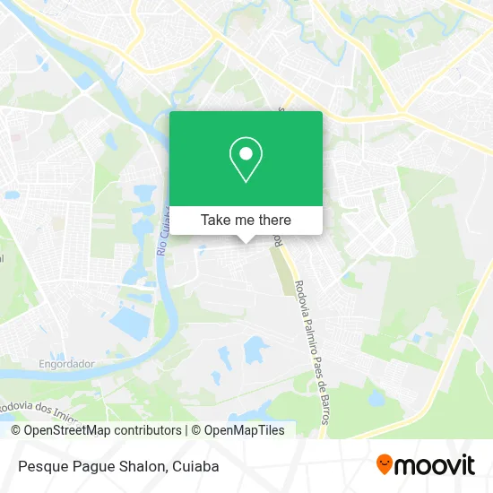 Pesque Pague Shalon map