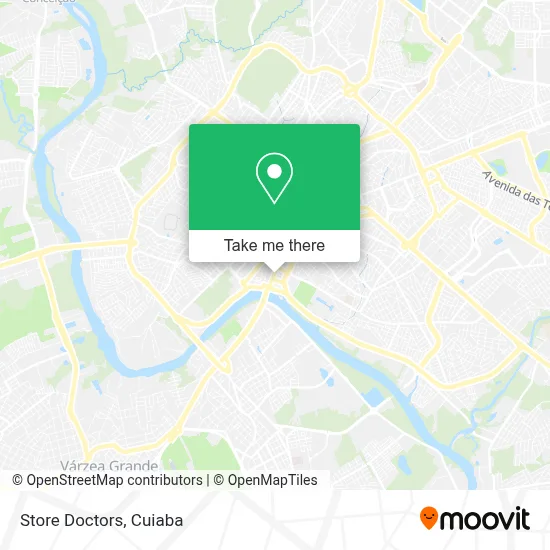 Store Doctors map