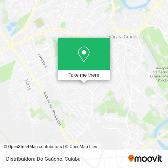 Distribuidora Do Gaúcho map