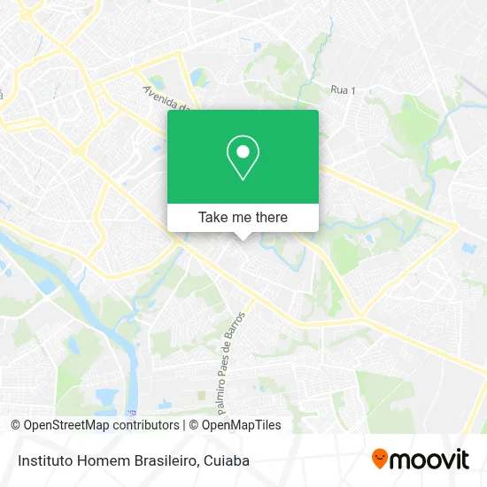 Instituto Homem Brasileiro map