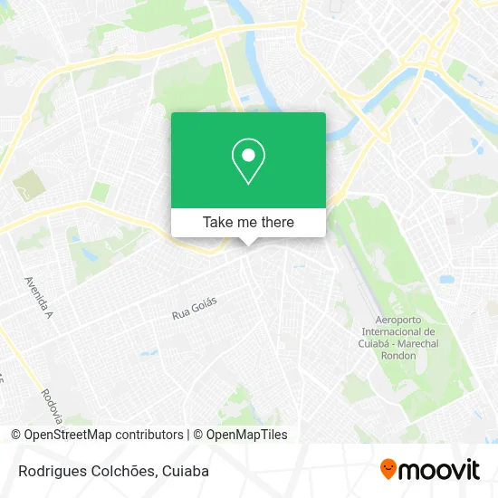 Rodrigues Colchões map