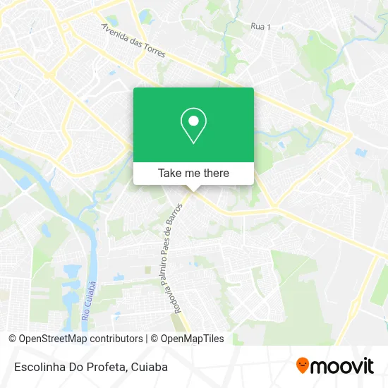Escolinha Do Profeta map