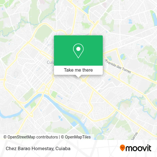 Chez Barao Homestay map