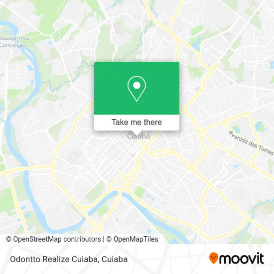 Odontto Realize Cuiaba map