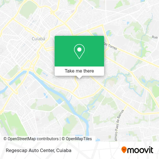 Regescap Auto Center map
