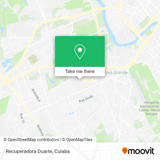 Recuperadora Duarte map