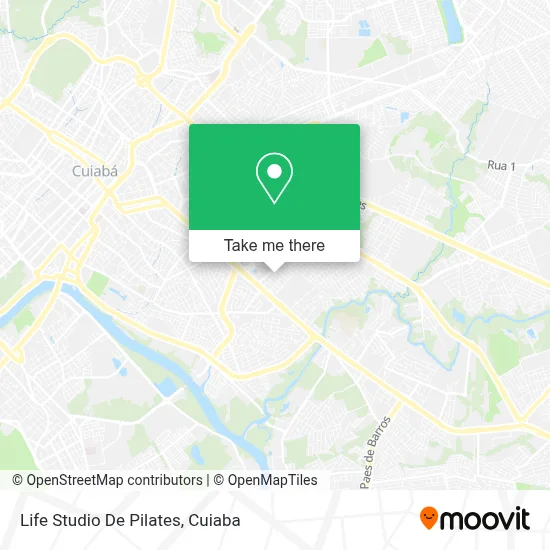 Life Studio De Pilates map