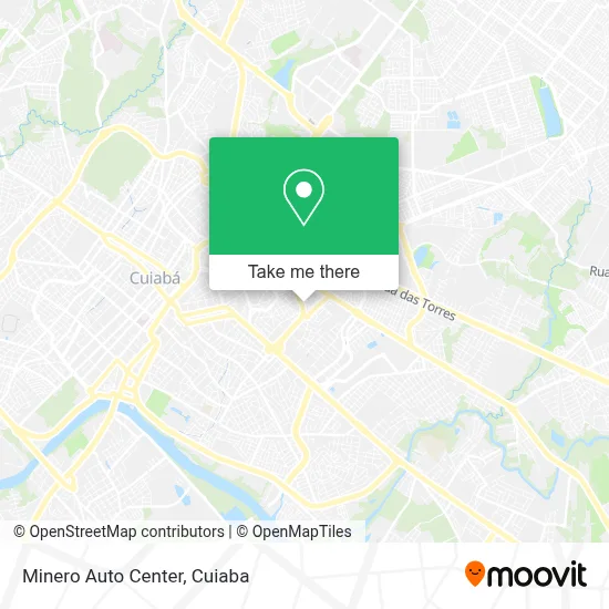 Minero Auto Center map