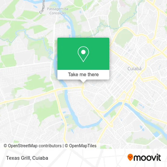 Texas Grill map
