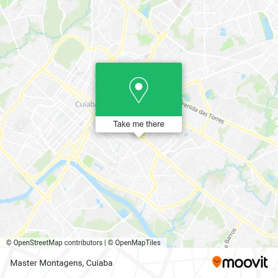 Master Montagens map