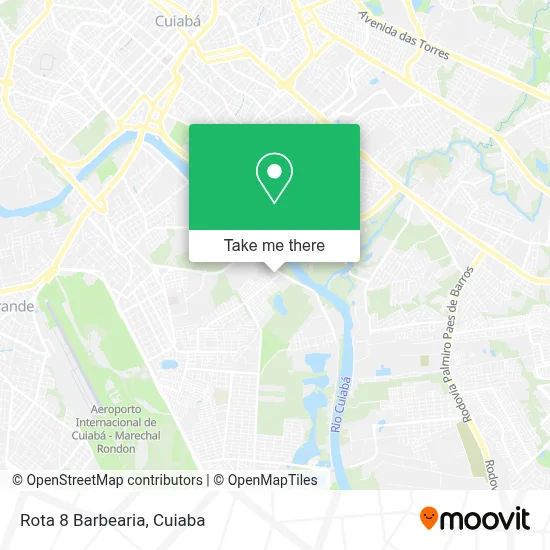 Rota 8 Barbearia map