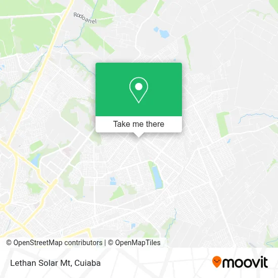 Lethan Solar Mt map